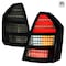 Spec-D Tuning 05-07 Chysler 300C LED Tail Lights Black Tinted LT-300C05BBLED-TM - alternate 1